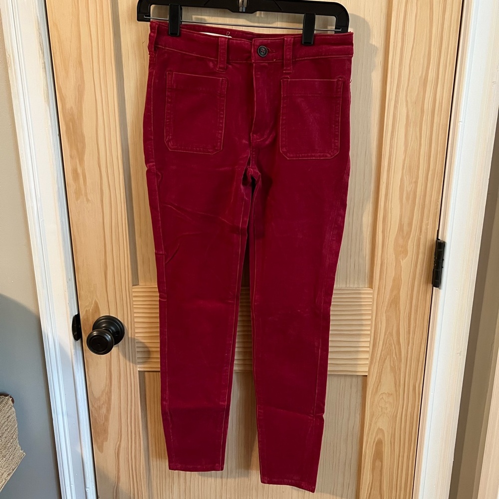 EUC Pilcro High Rise Skinny Cords